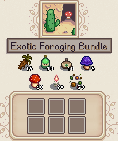 Exotic Foraging