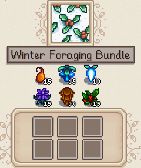 Winter Foraging